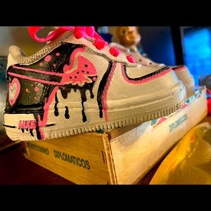 Custom kids Nike air ones